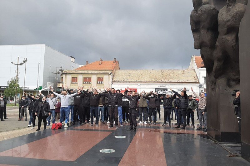 Protest u Bijeljini zbog oslobađajuće presude za ubistvo navijača
