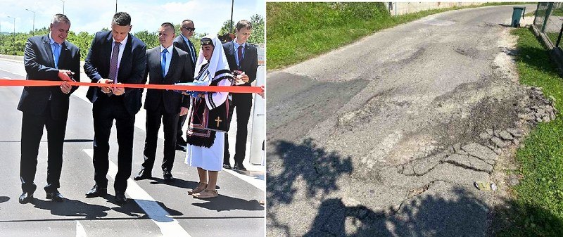 Nešićevo oranje drumova - Pola miliona za gradnju rupa na cesti