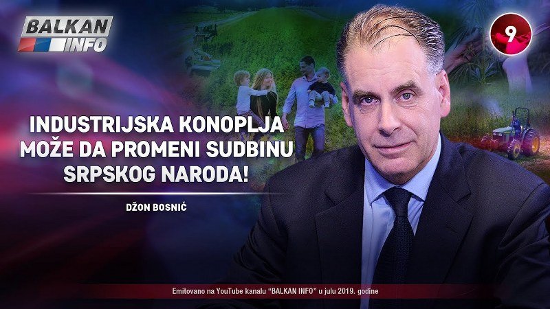 Bosnić u Banjaluci osnovao firmu za uzgoj konoplje (Video)