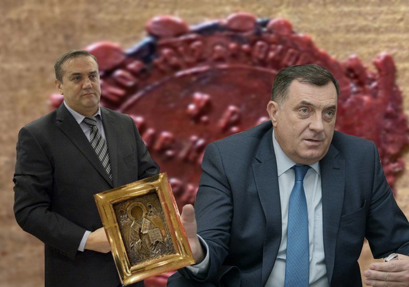 Šokantno: Mile Radišić dao Kumu Miloradu Dodiku Ikonu da pokloni Lavrovu