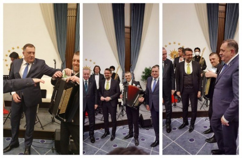 Dok mu narod gladuje, Dodik kitio muzičare u Turskoj (Foto)