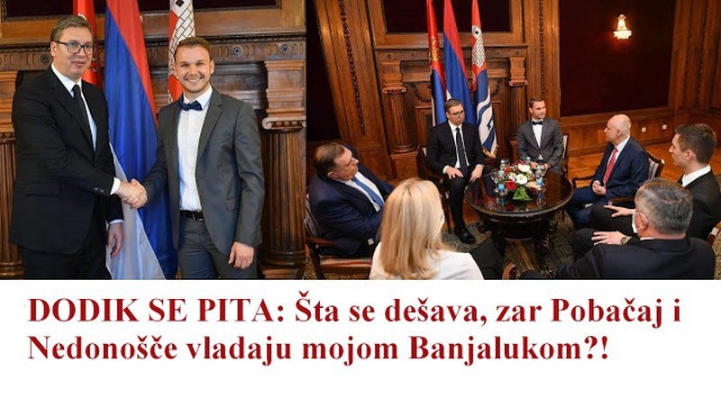 Borislav Radovanović: Pobačaj Vučić i Nedonošče Stanivuković surovo okončali Dodikovu vladavinu