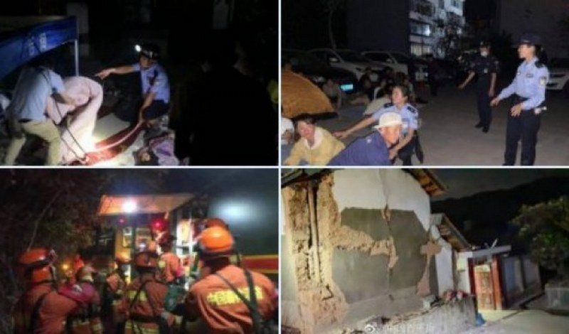 Jezivi snimci zemljotresa u Kini: Pogledajte kako izgleda potres snage 6,1 stepen Richterove skale (Foto/Video)