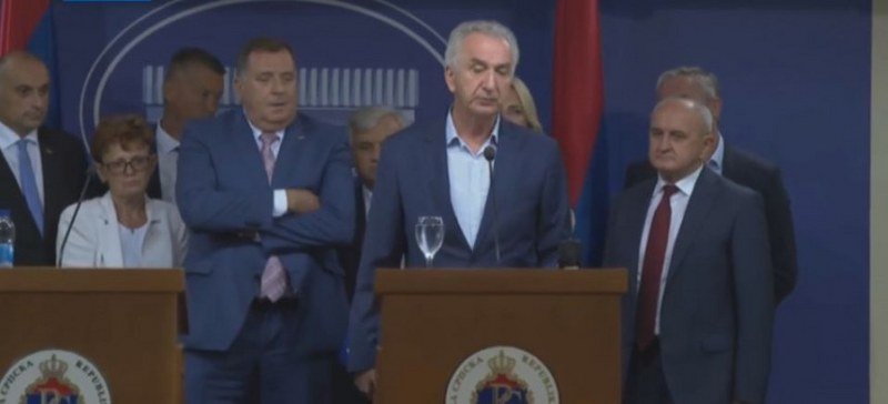 Političke stranke Republike Srpske odbacile Inckov -zakon-! Od sutra predstavnici RS neće učestvovati u radu institucija BiH (Video)