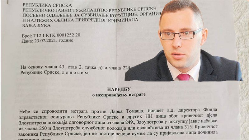 Tužilačka naredba o nesprovođenju istrage za ogromnu pljačku FZO RS: Dijaliza u Srbiji 70 a u Srpskoj 103 evra (Dok.)
