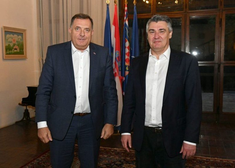 Dodik -uhvaćen u laži- tvrdi da Milanović nije bio kod njega kući a -njegov šef- Milanović tvrdi da jeste? (Video)