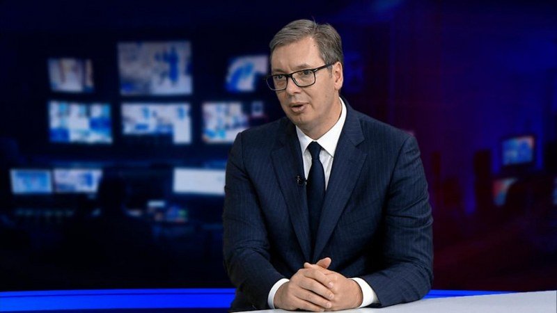 Nakon Dodikove zabrane prenosa BN TV, Aleksandar Vučić posjetio BN TV i bio gost dnevnika (Foto/Video) 