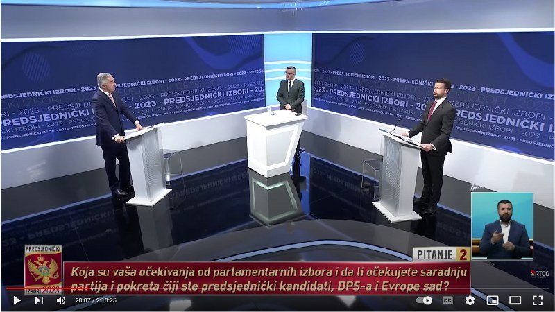 Skandal! Milo izgubio živce! Dominacija Jakova Milatovića u TV duelu sa Đukanovićem (Video)