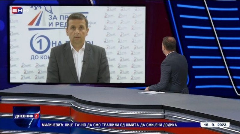 Nebojša Vukanović poručio Šmitu i strancima uživo u Dnevniku 2 BN TV -Sikter bagro, aufidezen- (Video)