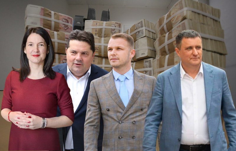 Pogledajte ko je u kampanji donirao novac SNSD-u, PDP-u, NF-u (Spisak)