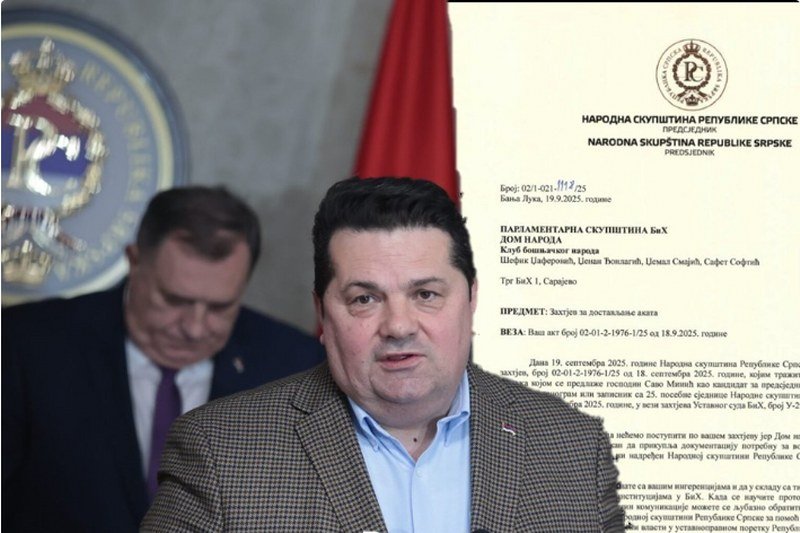 Stevandić i dalje krije ključni papir o imenovanju Minića: Poslao odbijenicu državnim delegatima (Foto)