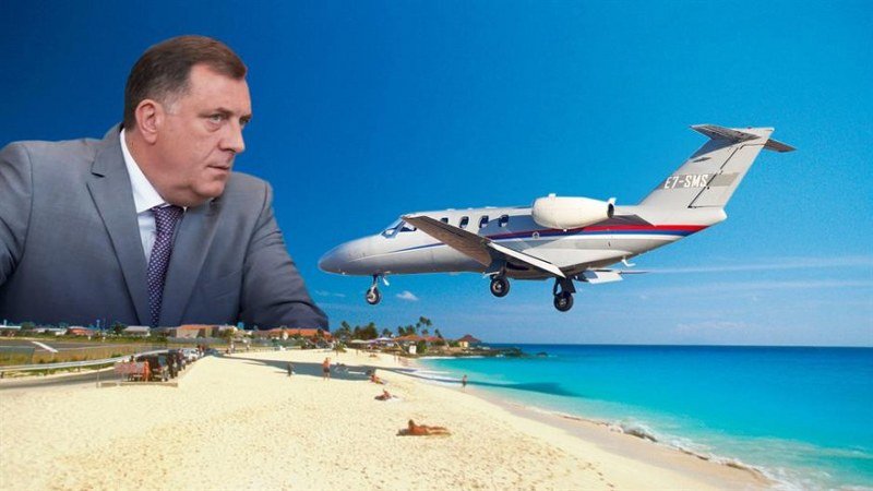 Bahaćenje na narodni račun: Avion Vlade Srpske dva puta u 3 dana letio u Rim ovog mjeseca