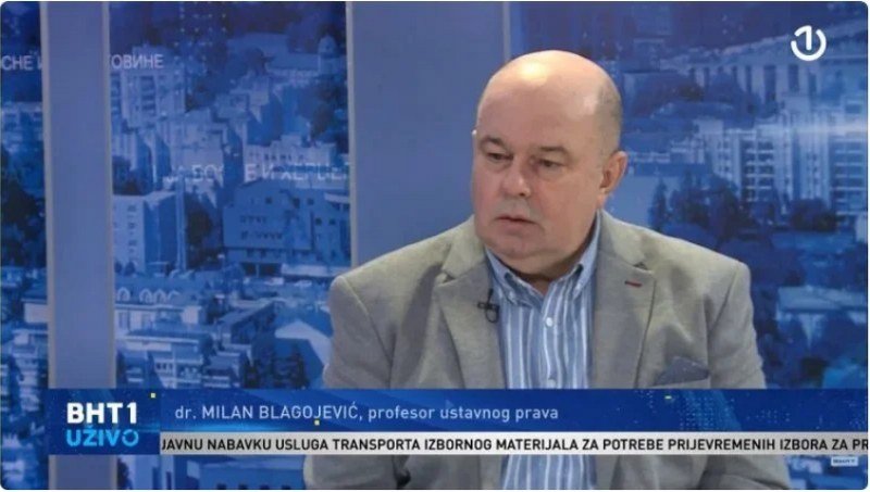 Prof. dr Milan Blagojević: Anomalija Izbornog zakona BiH