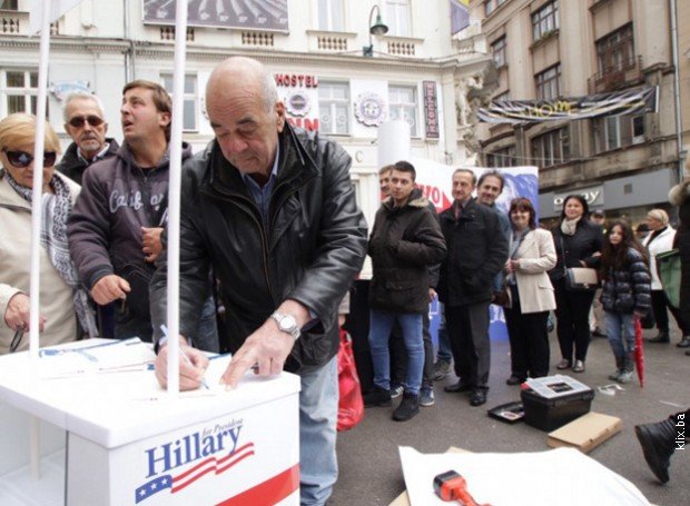 Skup podrške Hilari Klinton u Sarajevu