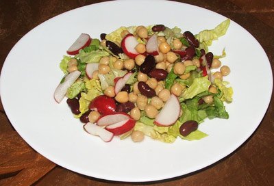 Brza salata sa leblebijama