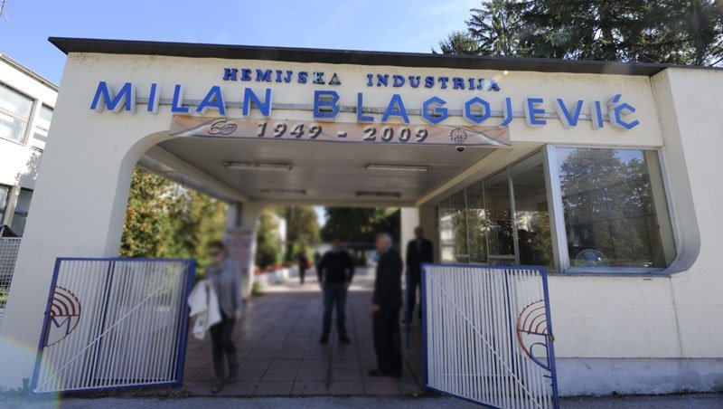 Požar u fabrici Milan Blagojević u Lučanima, dva radnika povređena