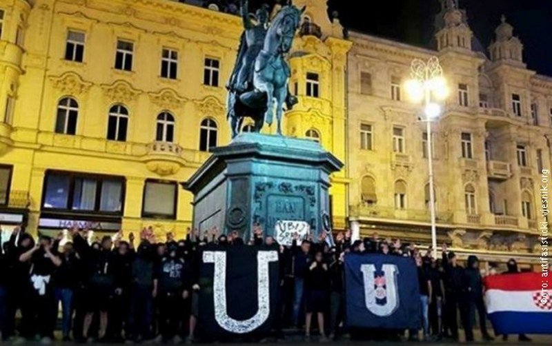 Ustaški pir naočigled policije u Zagrebu