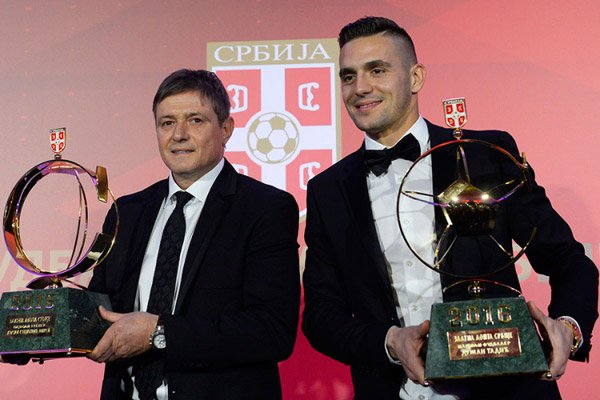 Tadić i Stojković dobili Zlatne lopte FSS i najavili još bolju 2017. godinu 