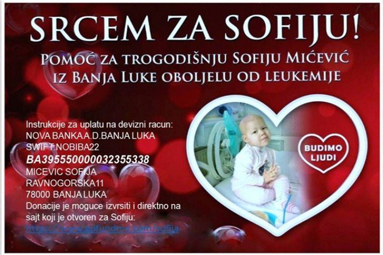 Pogoršano zdravstveno stanje Sofije Mićević, ne može još da putuje u Ameriku