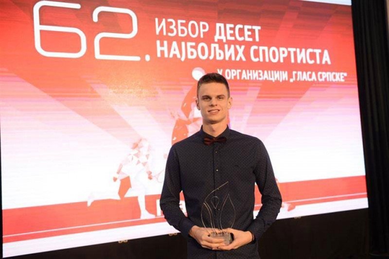  Plivač Mihajlo Čeprkalo najbolji sportista Republike Srpske 