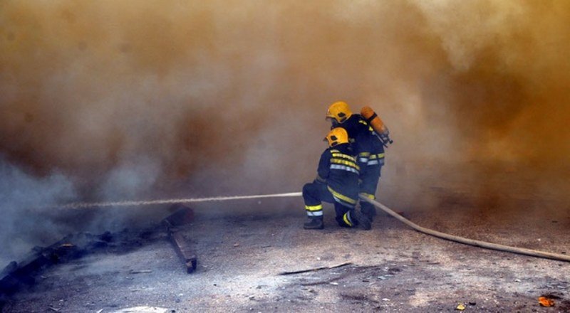 Požar u Želvozu, gori 10 vagona