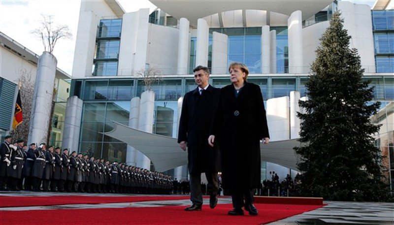Plenković-Merkel: Postoje jake veze Njemačke i Hrvatske