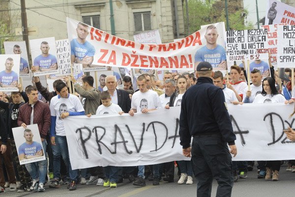 Građani Sarajeva traže istinu o smrti Dženana Memića 