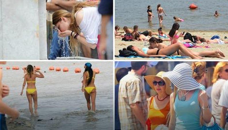 Pakao! Pakao! Već pri pogledu na ovu dugoročnu prognozu izbija znoj, a šta ćemo tek kad dođe leto... 