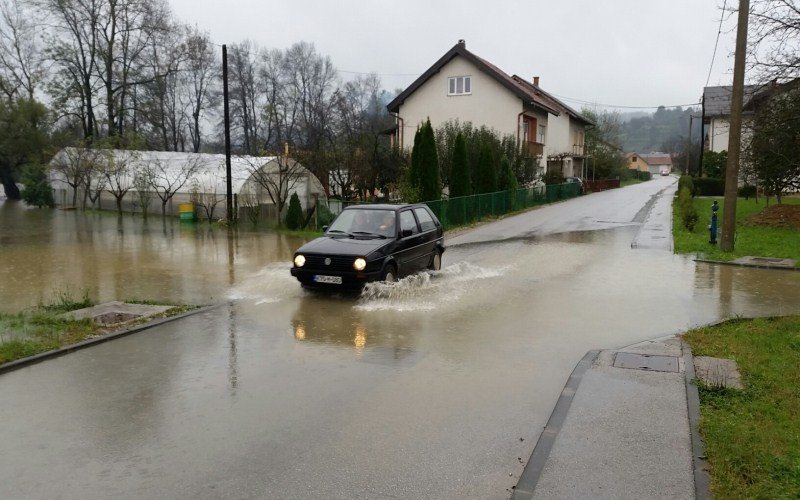 Uvedene mjere odbrane od poplava - vodostaji u porastu
