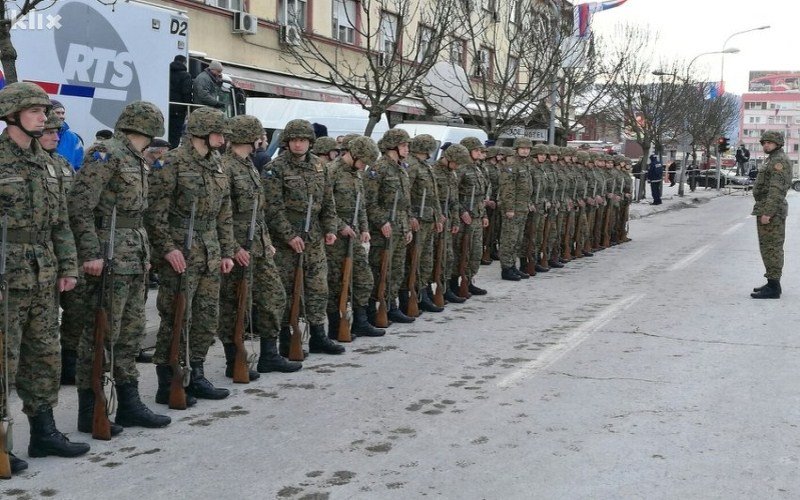 Pripadnici Oružanih snaga BiH postrojeni u Banjoj Luci 