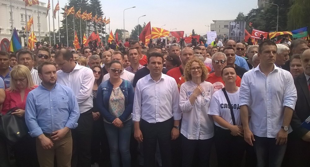 Građanski marš u Skoplju