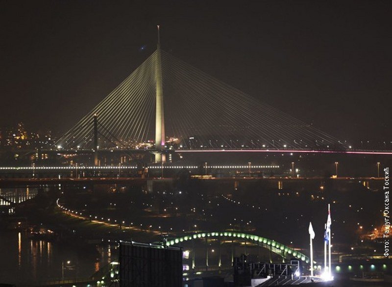 Solidarnost sa ruskim narodom – beogradski simboli u bojama ruske zastave