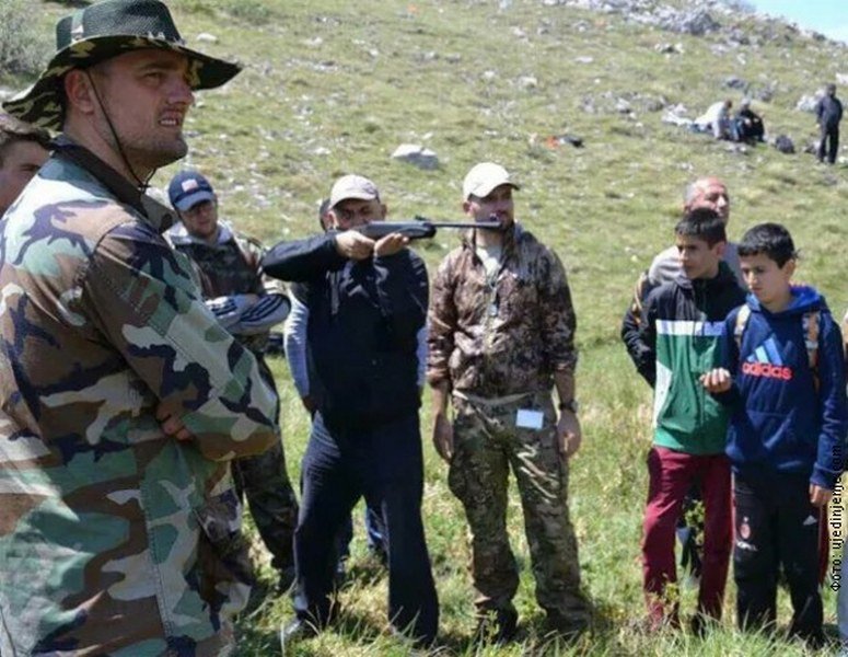 Crna Gora, kampovanje sa oružjem pristalica Velike Albanije