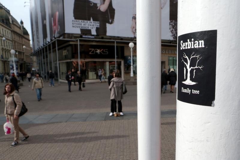 Grafit koji vrijeđa Srbe ponovo na ulicama Vukovara