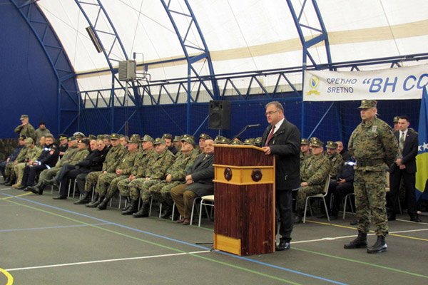 Ispraćeno 45 vojnika u Avganistan