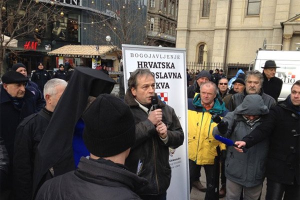 Ustaške provokacije u centru Zagreba na Badnji dan
