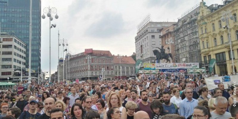 Protesti u Hrvatskoj, zahtev za primenu obrazovne reforme